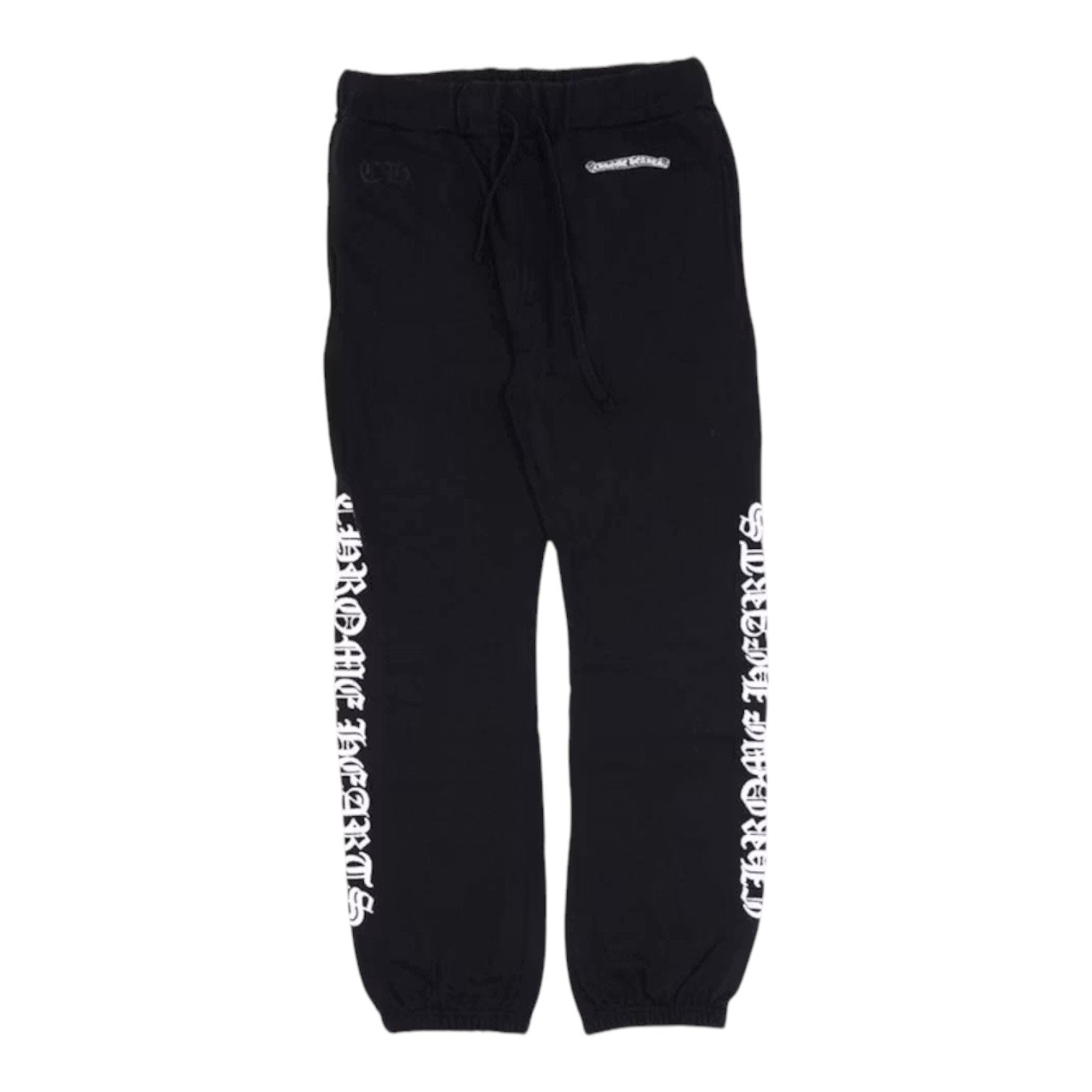 Chrome Hearts Scroll Logo Sweatpants Black