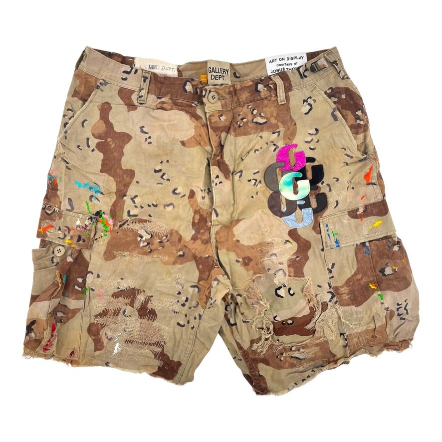 Gallery Dept. Multi Patch Shorts Camo