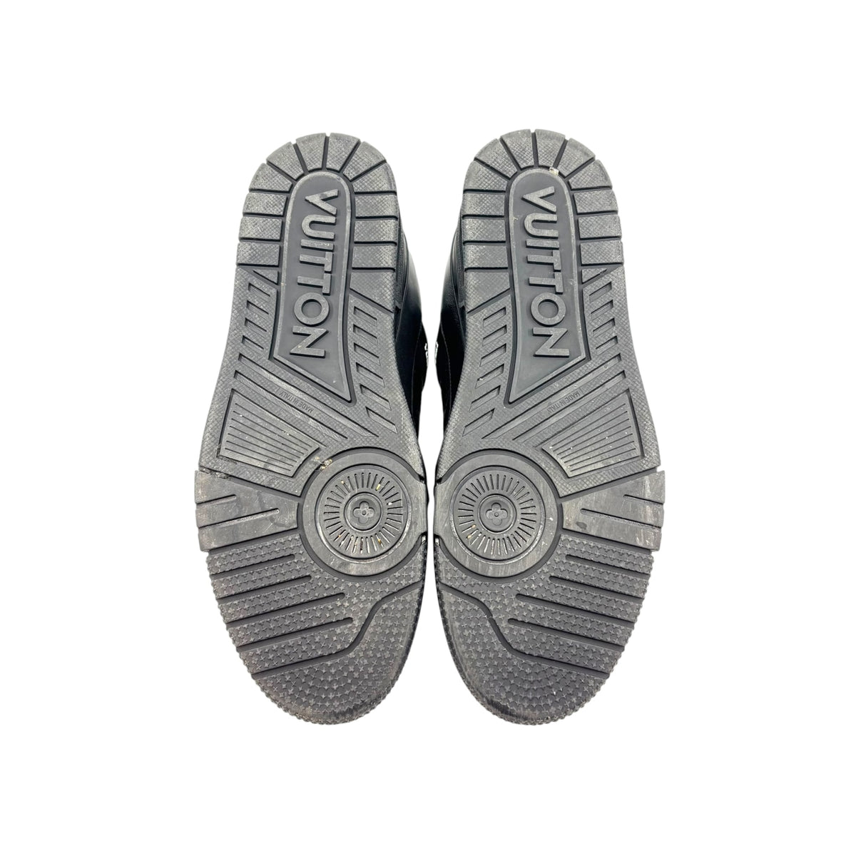Louis Vuitton Trainer Black Embossed Monogram