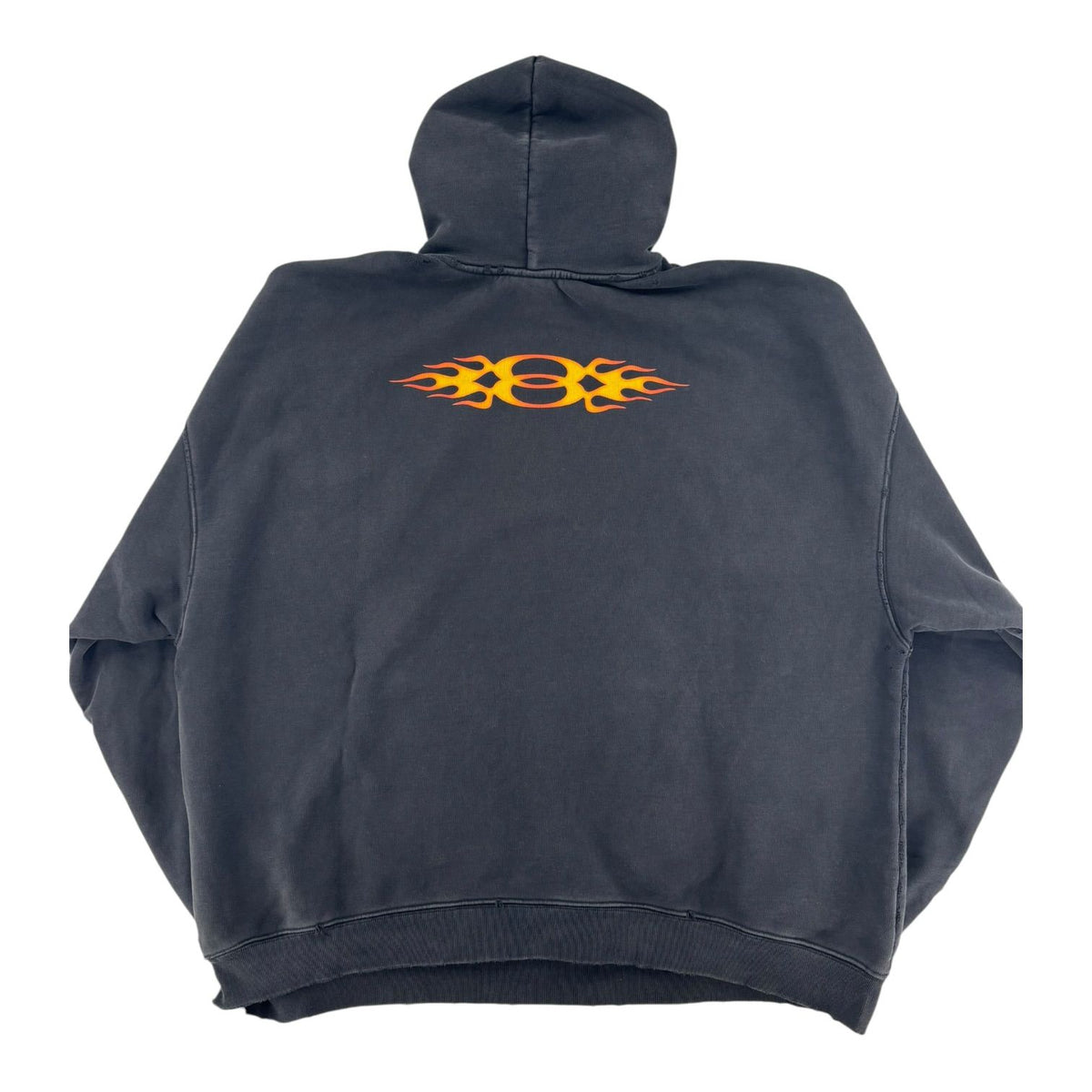Balenciaga Burning Unity Hoodie Black