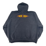 Balenciaga Burning Unity Hoodie Black