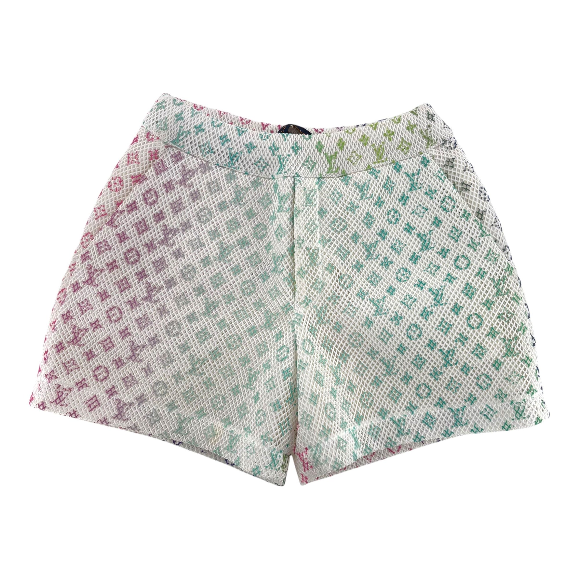 Louis VuittonAmen Break Mesh Shorts White