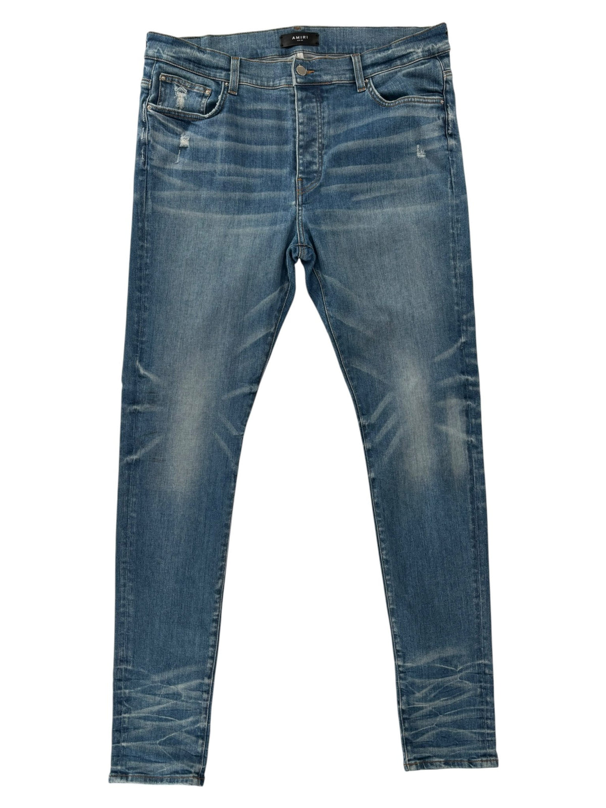 Amiri Stack Jeans River Indigo