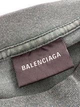 Balenciaga Basketball Jersey Tee Green
