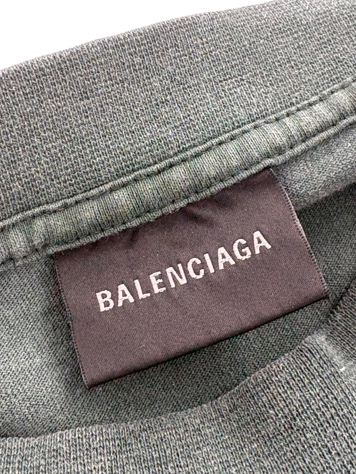 Balenciaga Basketball Jersey Tee Green