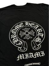 Chrome Hearts Miami Horseshoe Logo Pocket Tee Black
