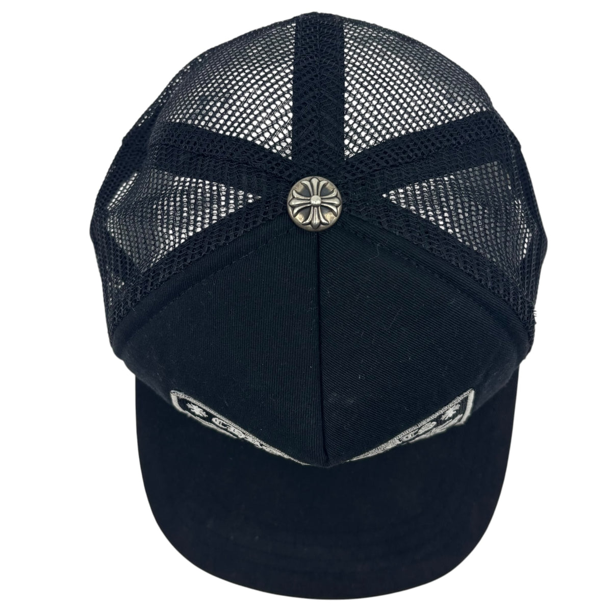 Chrome Hearts CH Las Vegas Trucker Hat Black/Black