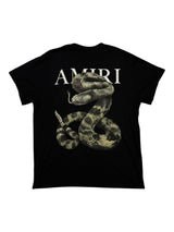 AMIRI Rattlesnake Interlocking MA Core Logo Tee Black