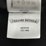 Chrome Hearts Deadly Doll Horseshoe Waffle Thermal Long Sleeve Black