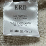 ERD Safety Pin Hoodie Grey Red