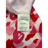 Bape ABC Camo Shark Hoodie Pink
