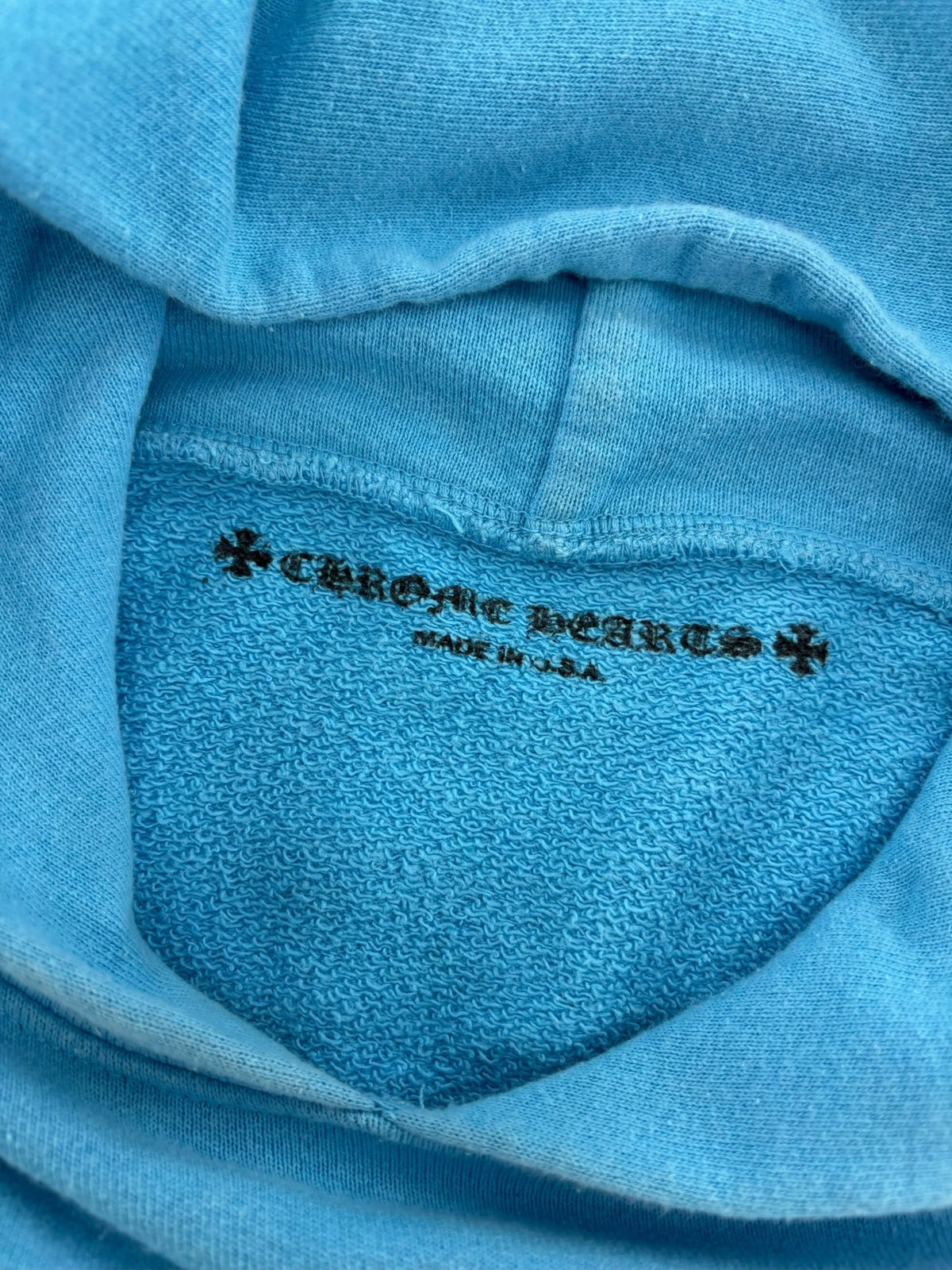 Chrome Hearts Matty Boy Brain Hoodie Blue