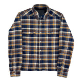 Rick Owens Flannel Blue & Yellow