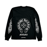 Chrome Hearts Miami Horseshoe Pocket L/S Tee Black