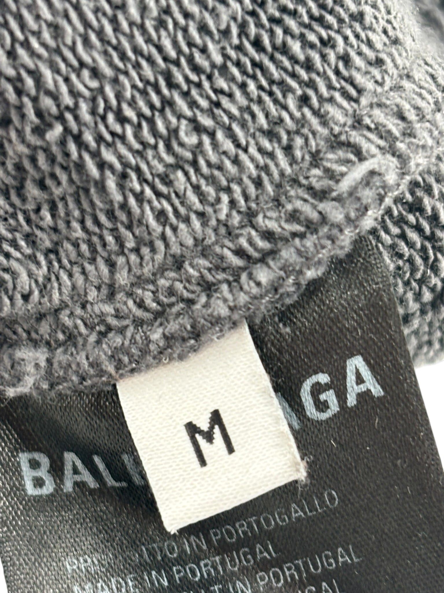 Balenciaga Political Campaign Hoodie Grey