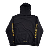 Chrome Hearts 1988 Hoodie Gold Glitter Black Gold