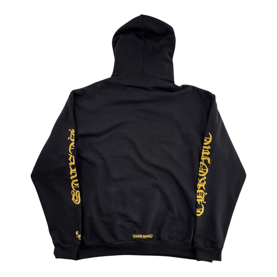 Chrome Hearts 1988 Hoodie Gold Glitter Black Gold
