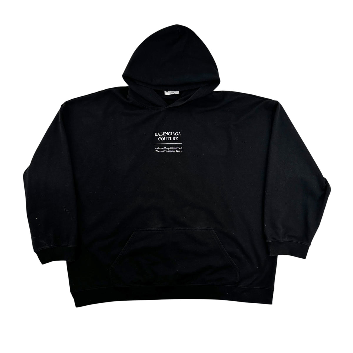 Balenciaga Couture Logo Hoodie