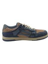 Amiri Woven Sneaker Tan Blue