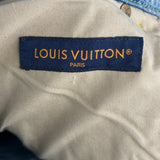 Louis Vuitton Damier Monogram Flared Jeans Blue