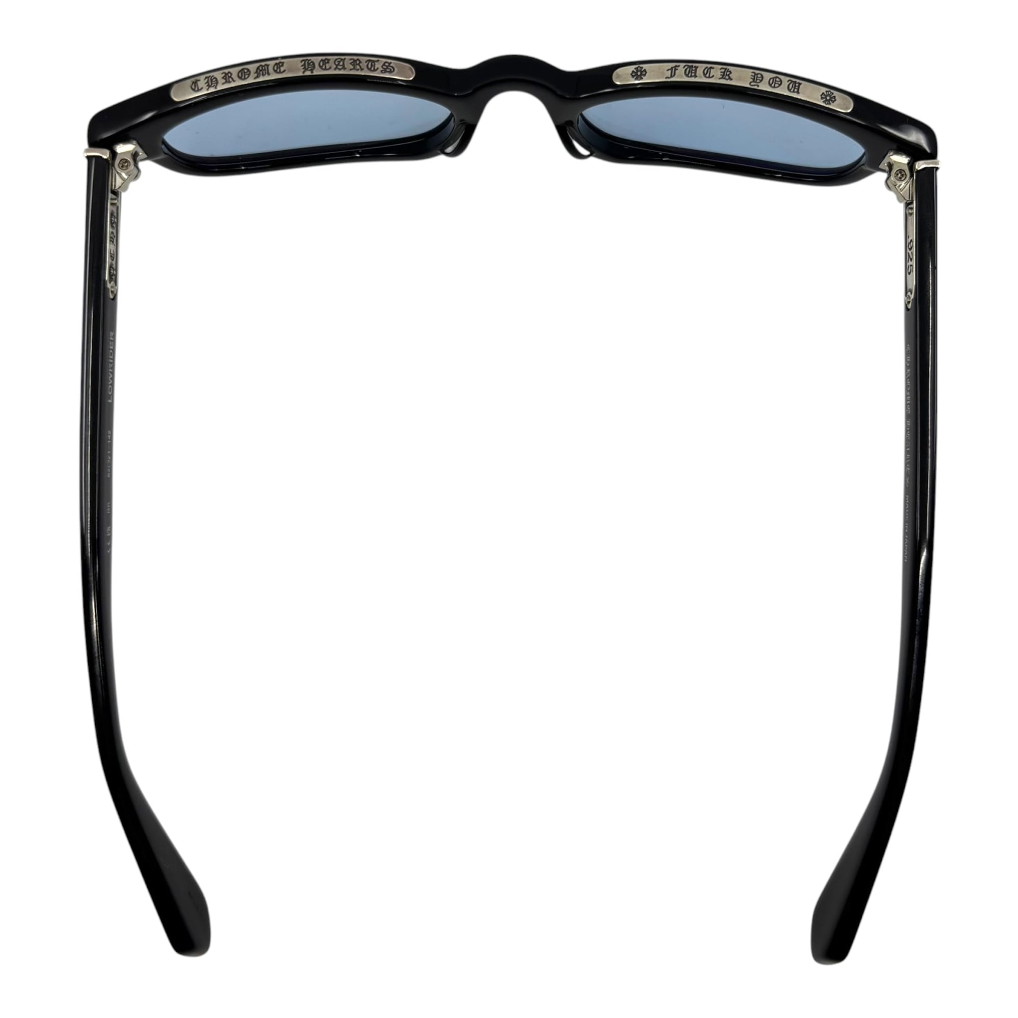 Chrome Hearts Lowrider Glasses Black Silver