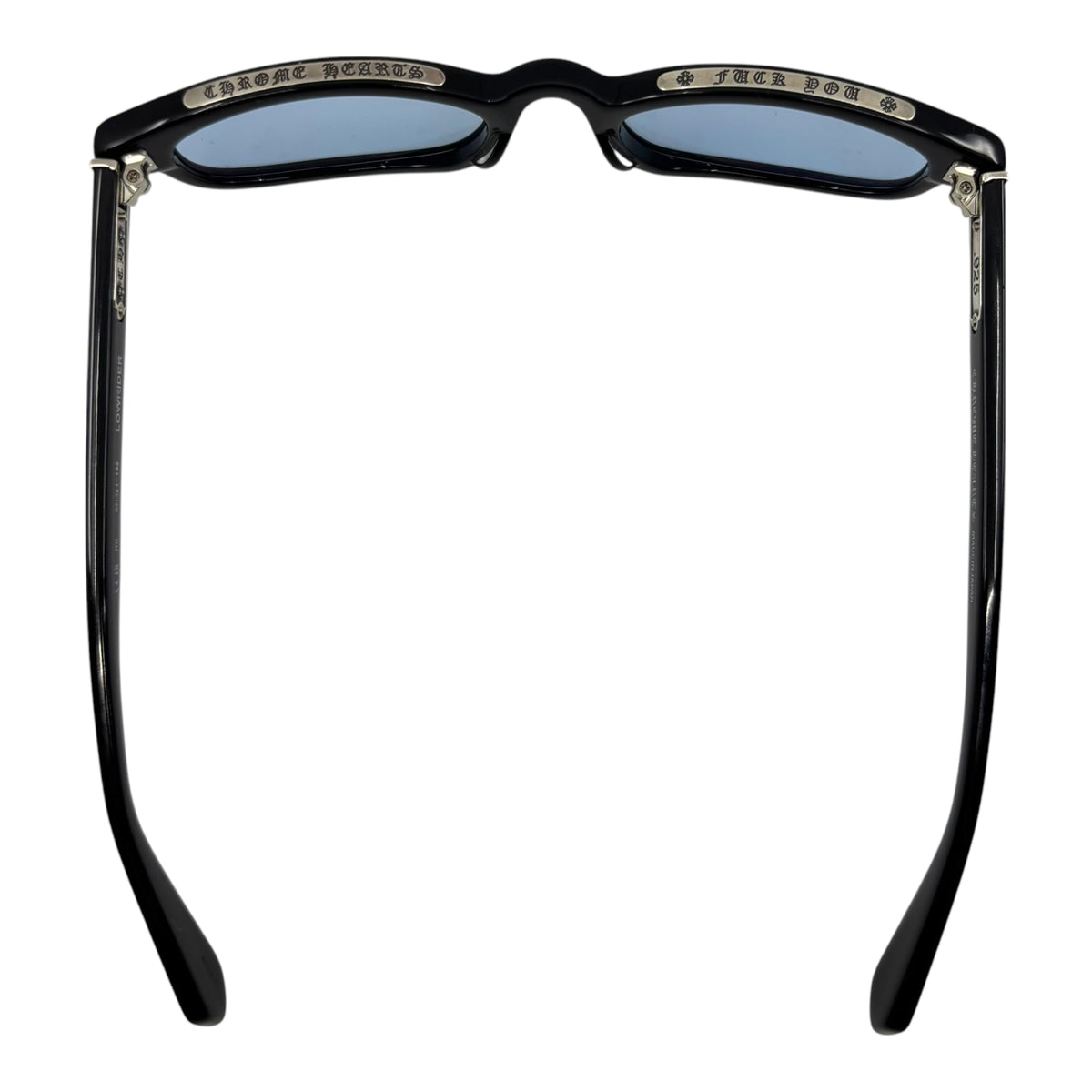 Chrome Hearts Lowrider Glasses Black Silver