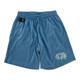 Chrome Hearts Sports Mesh Varsity Shorts Blue