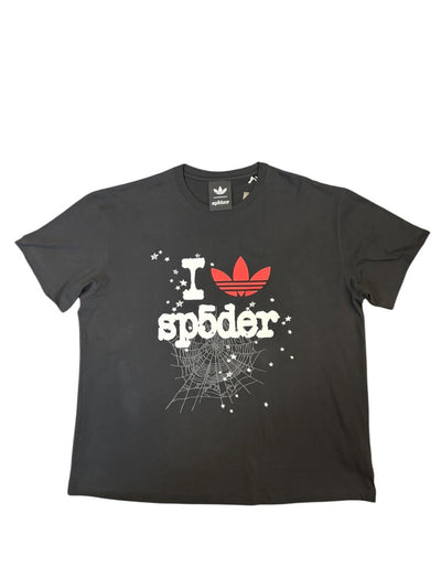 Sp5der Adidas I Love Tee Black