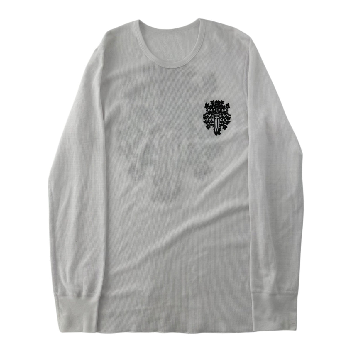 Chrome Hearts Dagger Waffle Thermal Tee White