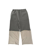 Satoshi Double Layer Studded Sweatpants Grey