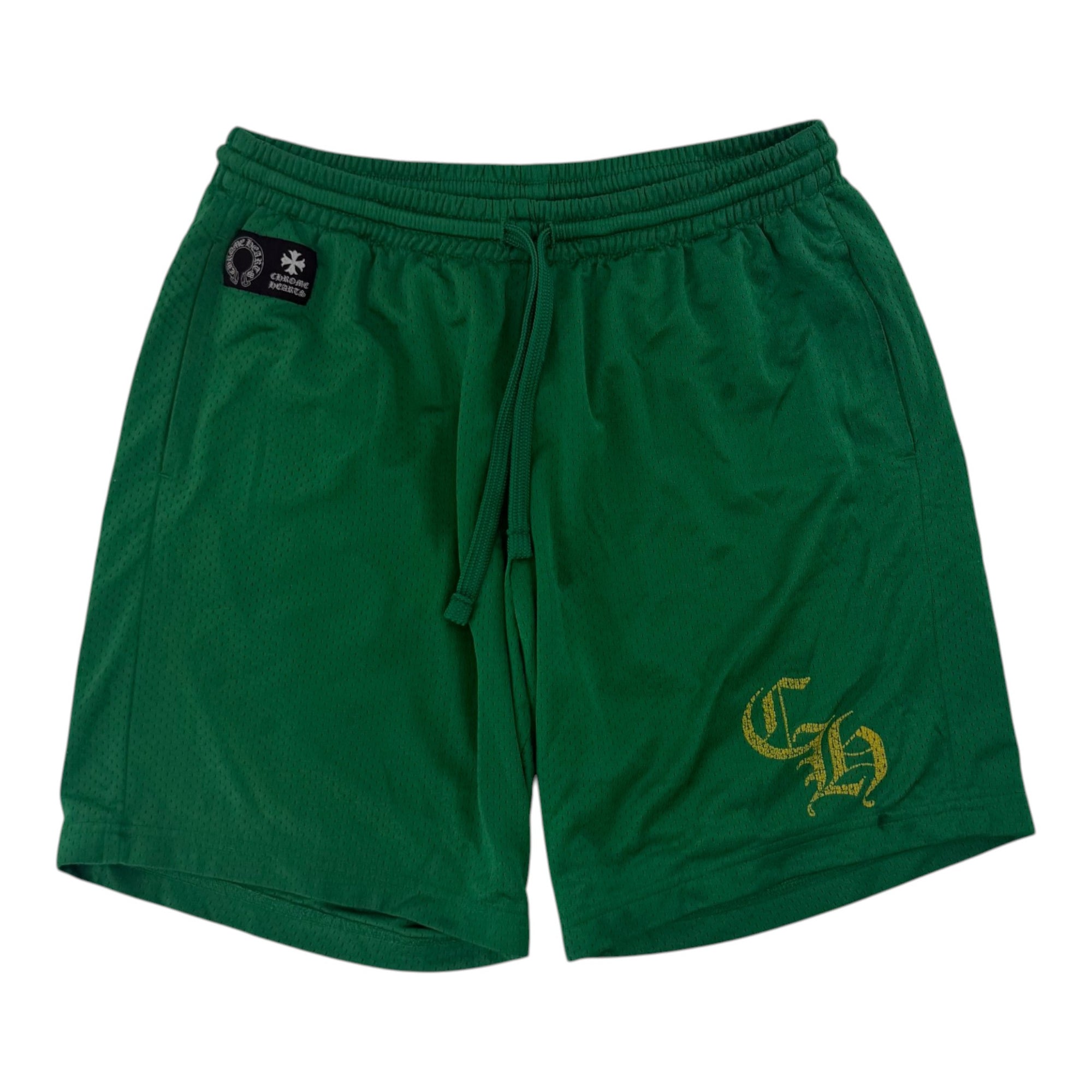 Chrome Hearts Mesh Shorts Green