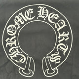 Chrome Hearts Horse Shoe Floral Hoodie Black