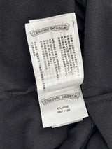 Chrome Hearts Neck Logo Pocket Long-Sleeve Tee 'Black/White'