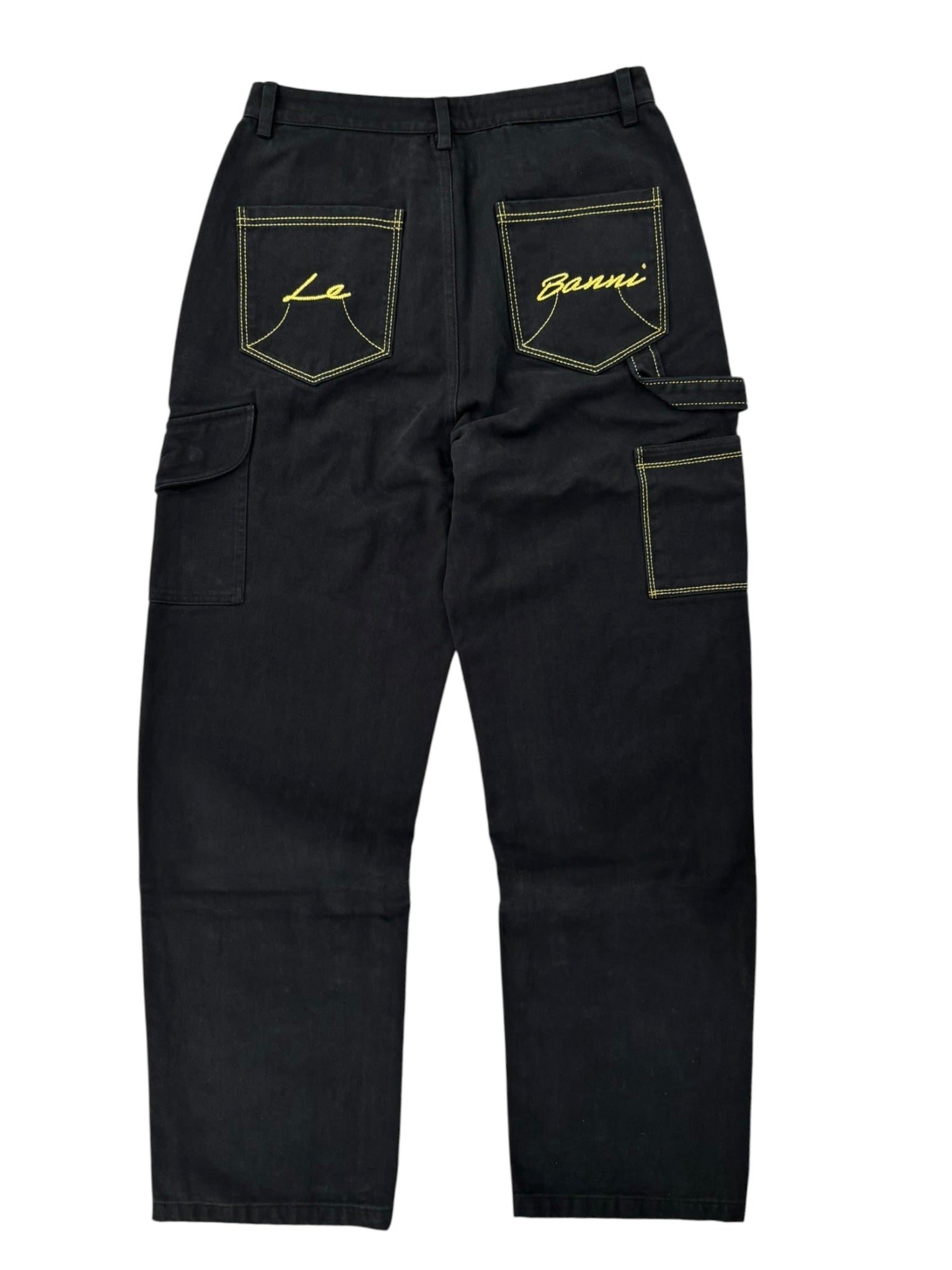 Le Banni Double Knees Black