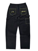 Le Banni Double Knees Black Pants