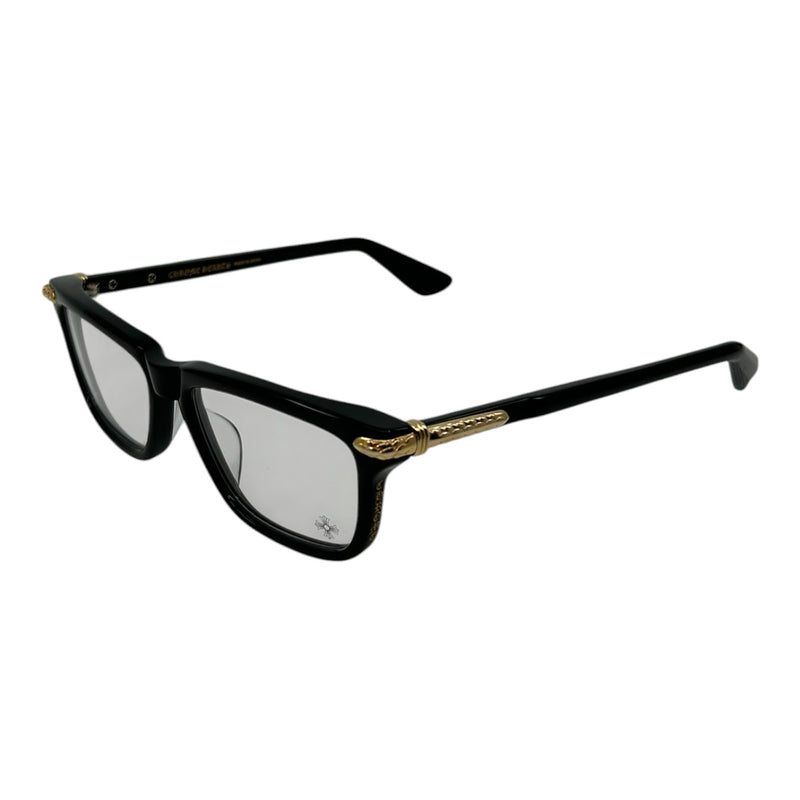 Chrome Hearts Little Dinger Glasses Black Gold
