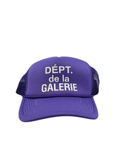 Gallery Dept. French Logo Trucker Hat Flo Purple