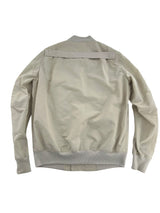 Rick Owens Beige Bomber Jacket