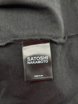 Satoshi Pearl Studded Logo Tee Black