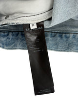 Balenciaga Denim Size Sticker Baggy Jeans