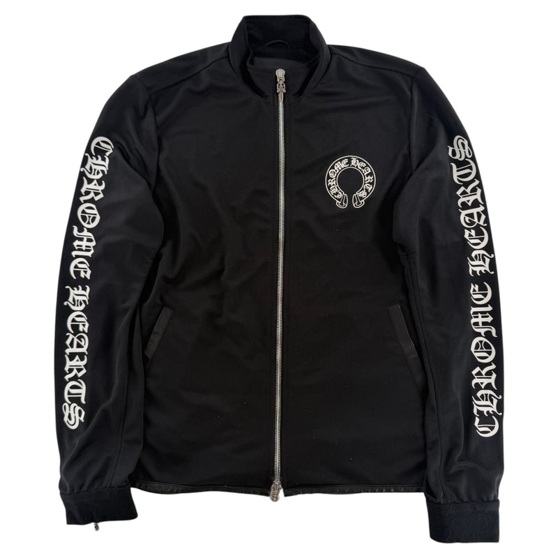 Chrome Hearts Mesh Track Graphic Print Jacket Black