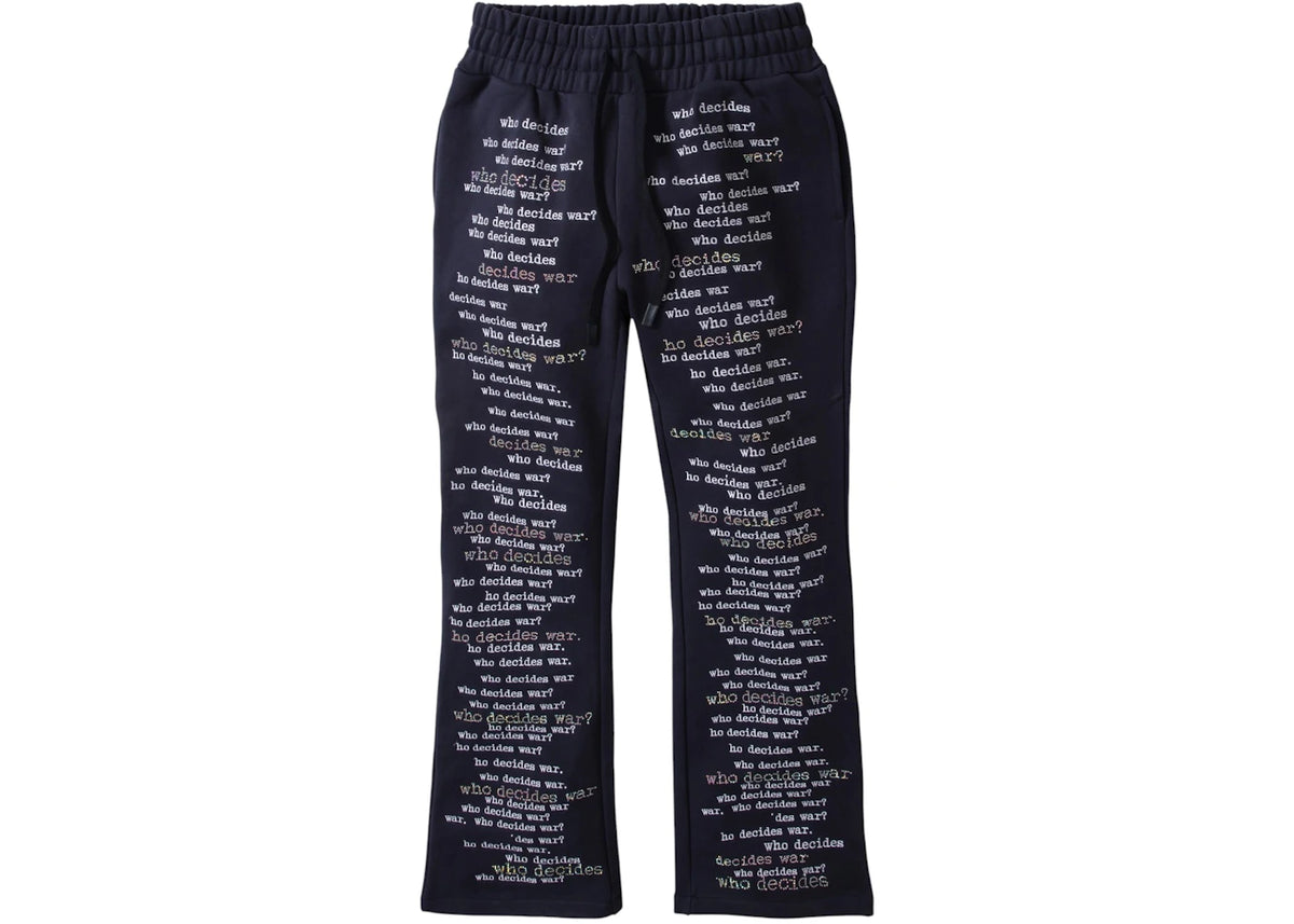 Who Decides War Wdw Scripture Sweatpants Navy