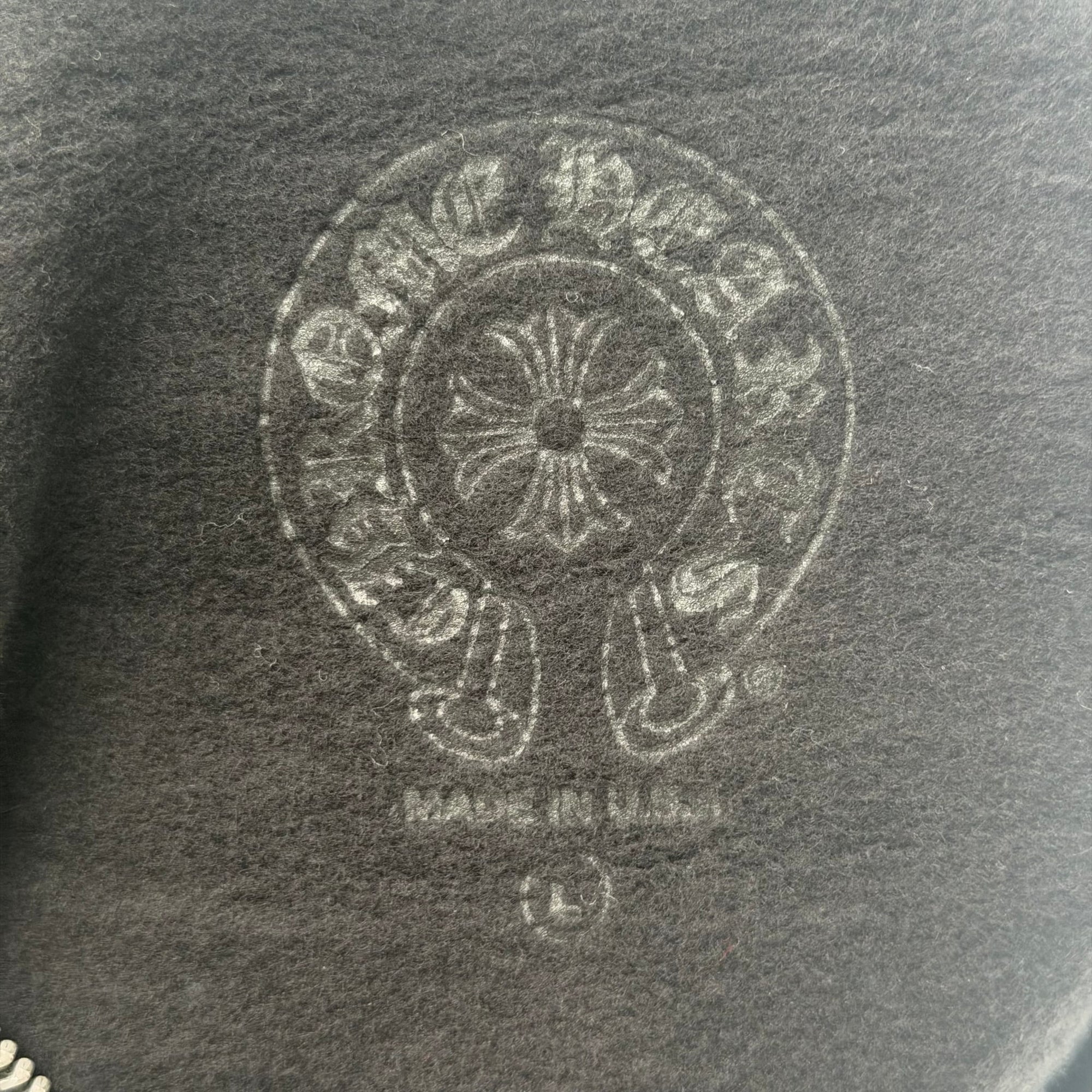 Chrome Hearts Taipei Zip Up Black