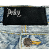 Paly Good Times Distressed Denim Shorts Light Wash
