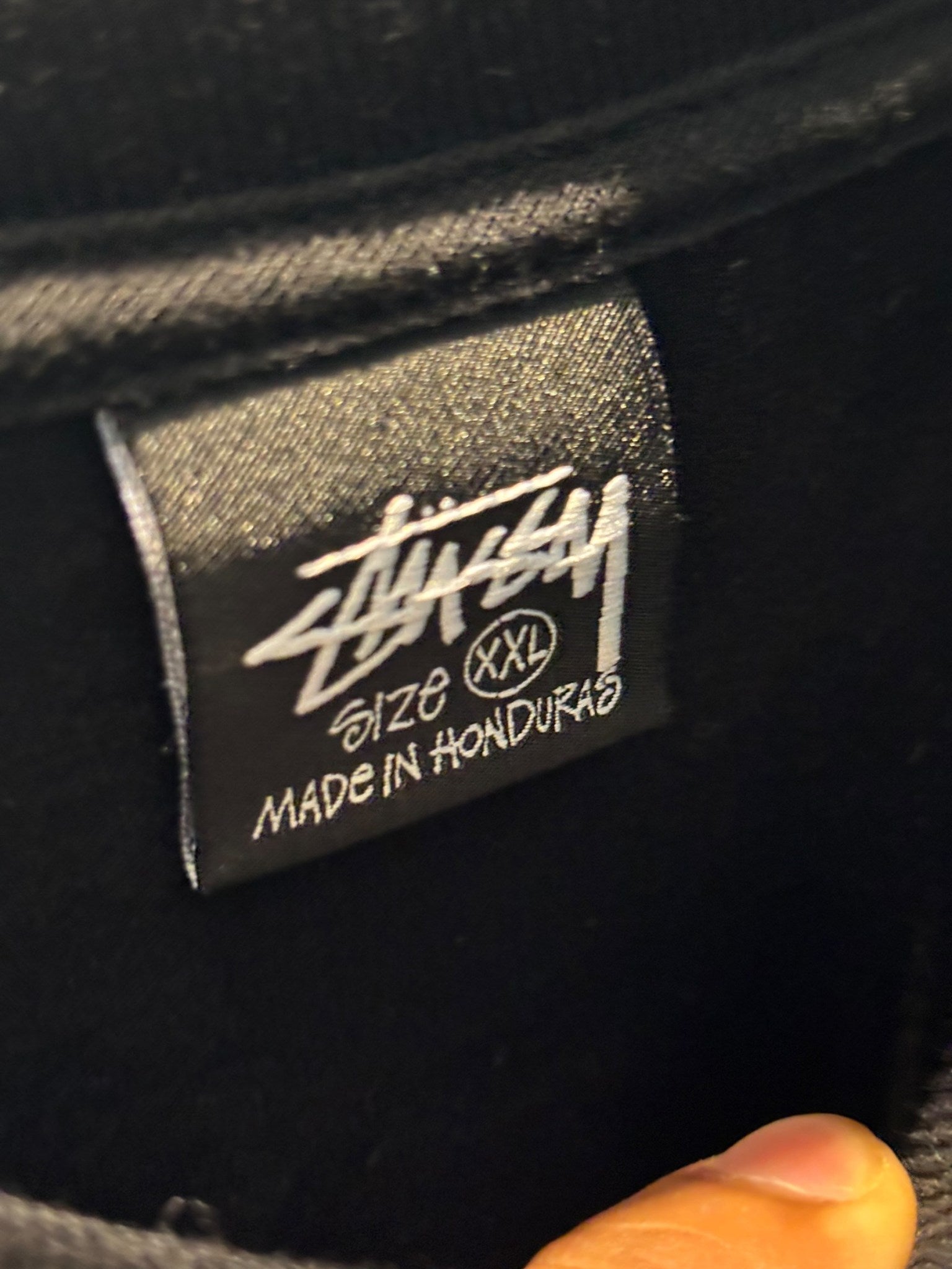 Stussy Logo Longsleeve Black