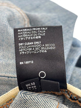 Amiri Chain Patch Denim Lightwash