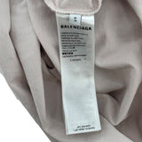 Balenciaga Tape Tee Cream & Black