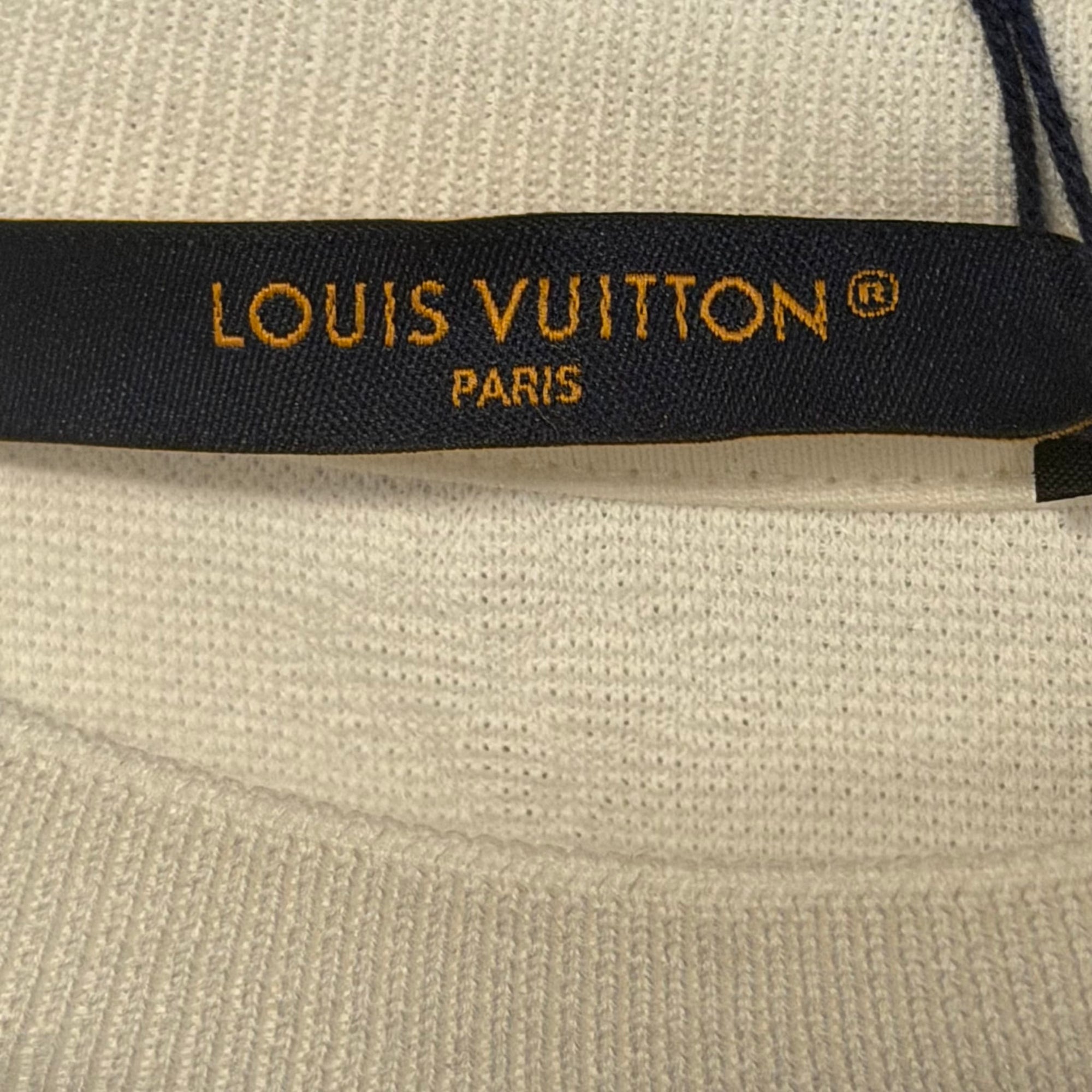 Louis Vuitton Pique Cotton T-Shirt White