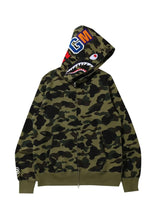 BAPE Shark Full Zip Hoodie Camo