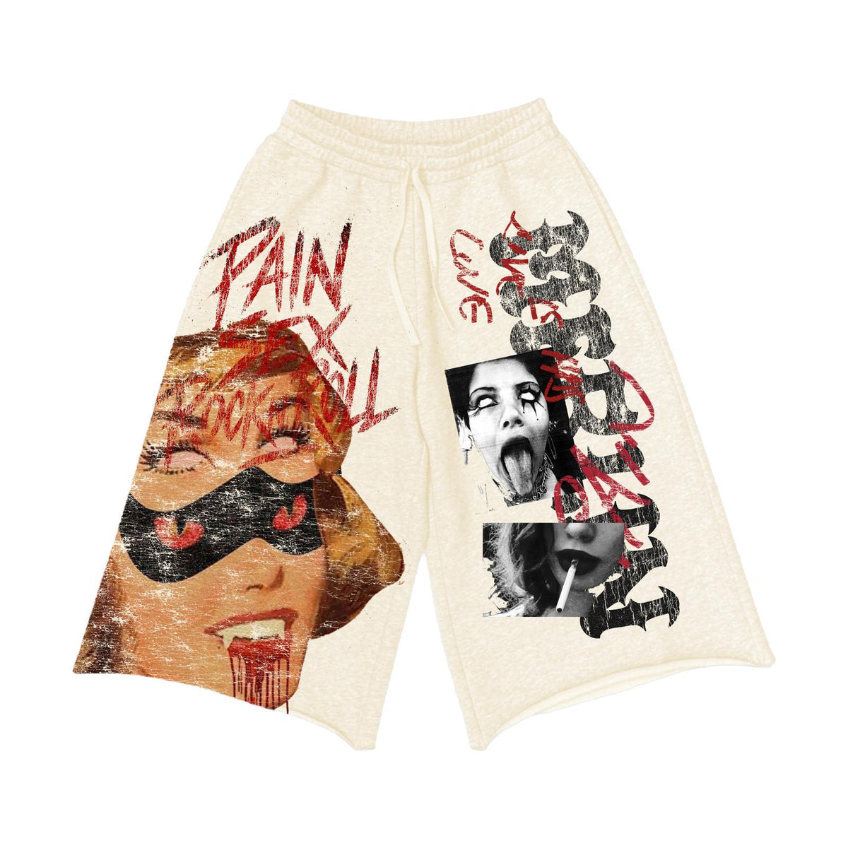 Merlin Eyes Of Pain Shorts Cream